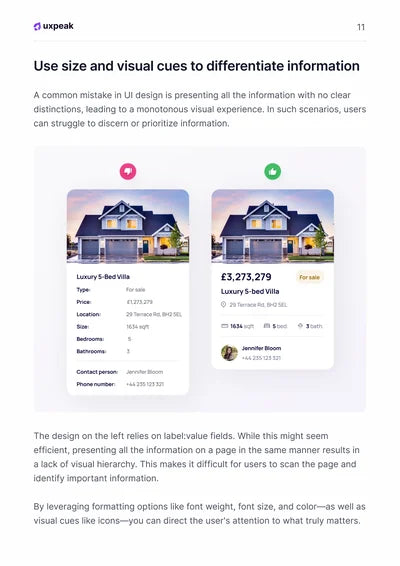 A page from the UI/UX Playbook