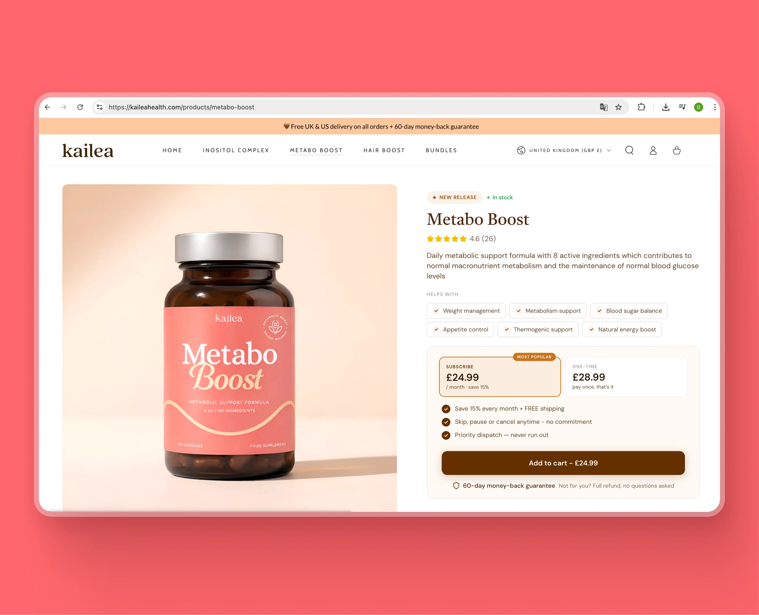 UX/UI case study with before and after designs
